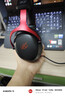 iKF V11 Pro7.1四模无线游戏耳机头戴式7.1环绕音效蓝牙有线电竞三角洲FPS无畏契约听声辨位 黑红色 实拍图