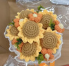 京东鲜花向日葵花束针织永生花生日礼物送女友闺蜜老婆老师毕业礼物小众 实拍图