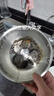 不锈钢小吃碗儿辅食碗泡面碗防摔大号创意个性碗泡面碗水果碗勺子 16cm小吃碗+卡皮巴拉勺子 实拍图