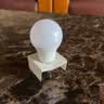 宜家（IKEA）MYRKISEL麦希瑟LED灯泡家用照明灯无线调光 球形LED灯泡E27 1055流明智能 实拍图