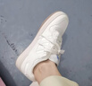德尔惠（DEERWAY）女鞋春夏季新款板鞋经典休闲小白鞋百搭轻便复古运动鞋 米白色 39 实拍图