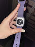 Apple/苹果 Watch S11 智能手表GPS款42毫米银色铝金属表壳雾紫色运动型表带M/L MEUU4CH/B情人节 实拍图