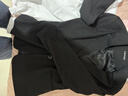 戈赛亚小西装女春秋冬季长袖职业装套装正式商务正装面试公务员工作服女 黑色外套+裤子+白衬衫 M （90-100斤） 实拍图