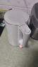 美的（Midea）电水壶热水壶电热水壶304食品级不锈钢无缝内胆双层防烫1.7L大容量1800W智能断电泡茶SHJ1721 实拍图