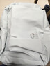 尤克达蒂（yookdd）双肩包简约纯色初高中大学生书包女大容量电脑包登山包旅行背包 书包【清新蓝带挂件】 实拍图