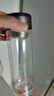 【京东物流配送】高硼硅双层玻璃杯大容量泡茶杯水杯子茶水分离杯 【活动】350ml1只 实拍图