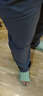 骆驼（CAMEL）速干透气运动裤男跑步休闲直筒梭织裤子 J15BAXLN075 岩石灰 L 实拍图