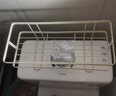 百草园马桶置物架水箱置物铁艺卫生间壁挂免打孔浴室厕所洗手间储物架子 实拍图