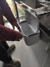佳帮手厨房垃圾桶5L家用带盖小号橱柜门壁挂式厕所卫生间客厅悬挂网红桶 实拍图