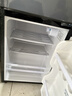 奥克斯小冰箱家用小型迷你冷藏冷冻两用出租房宿舍用节能省电寝室办公室电冰箱 【节能省电】156灰【高效保鲜 铜管速冷】42L 实拍图