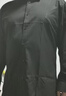罗蒙（ROMON）纯色商务职业正装男士衬衫工装男装长袖衬衣男CS108黑色5XL 实拍图