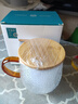 忆壶茶（YIHUTEA） 茶杯玻璃茶具加热杯垫套装泡茶道杯 绿茶杯红茶带过滤茶水分离杯 茗雅杯400ml 实拍图