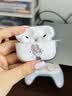 迪士尼（Disney）新款疯狂动物城AirPodsPro3代苹果无线蓝牙耳机保护套卡通听歌朱迪尼克第三代适用情侣款透明软壳 【透明耳机套】朱迪2-38Y AirPods PRO(第二代) 实拍图