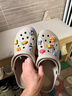 CROCS卡骆驰洞洞鞋贝雅洞洞鞋轻便运动鞋耐磨一脚蹬拖鞋休闲鞋|10126 卵石色-2V3 44 (280mm) 实拍图