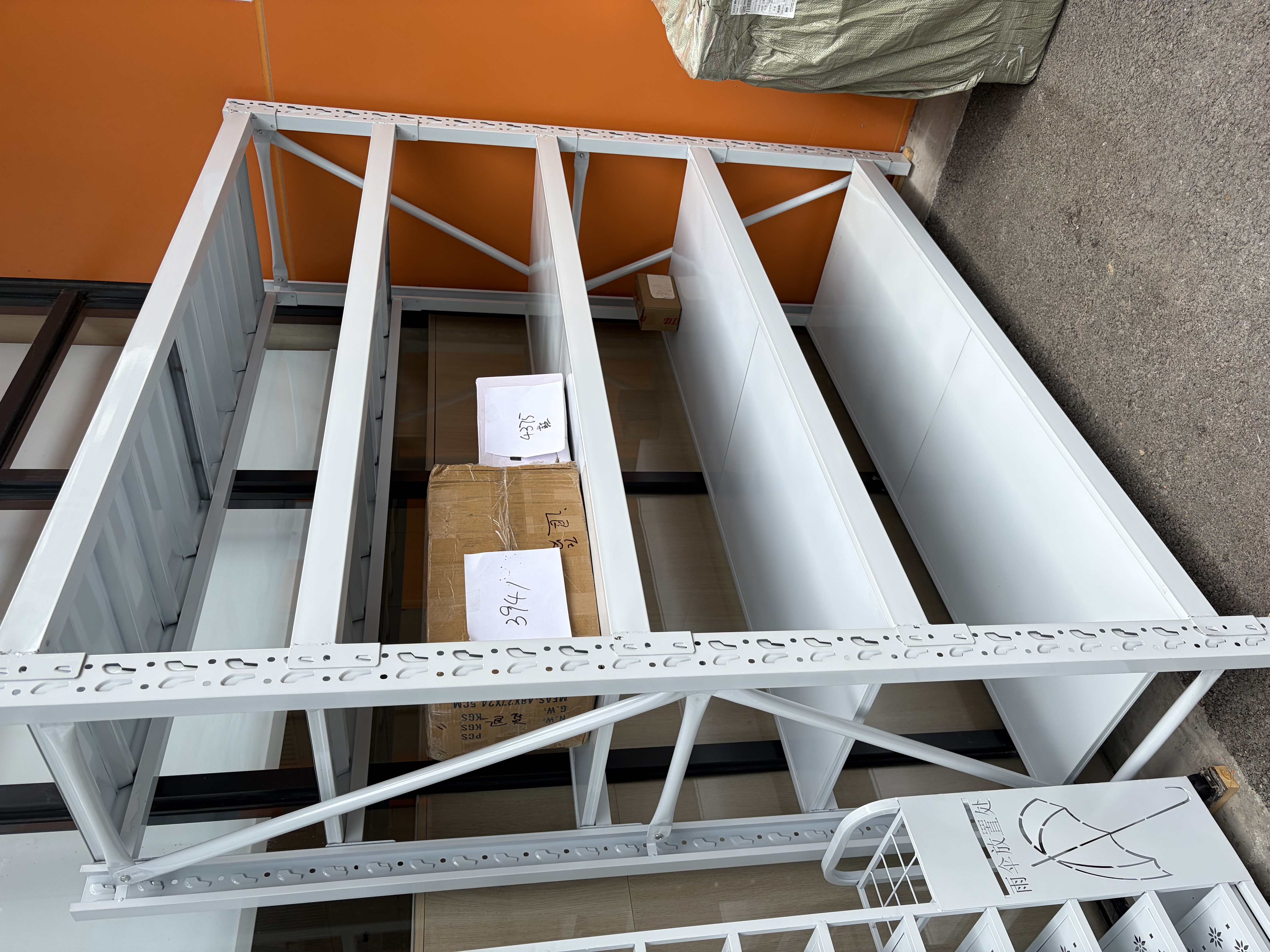 施尔福 加厚280kg/层中型仓储货架仓库家用储物架 200*60*200cm*5层白主 实拍图