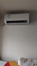 美的空调  2匹 新一级能效变频 冷暖大卧室27㎡ 双排纯铜管 空调挂机 实拍图