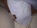 罗蒙（ROMON）长袖衬衫男商务休闲条纹衬衣男士职业正装外套男装RCS2K08-340 实拍图