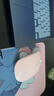 YUMIDA适用苹果MacBook无线鼠标Air Pro Neo笔记本蓝牙鼠标A18M3M4M5芯片电脑办公静音鼠标ipad平板通用 可爱粉-( 蓝牙+Type-c接收器 )+鼠标垫 实拍图