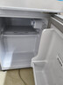 华宝小冰箱小型家用出租房用冷藏冷冻两用一级能效节能省电迷你宿舍寝室办公室二门电冰箱 【店长推荐】58L银色【一级能效】 实拍图