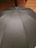 天堂伞 加大雨伞三折 晴雨两用商务伞经典格纹10骨大雨伞男女 藏青 实拍图
