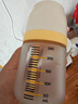 小雅象防胀气玻璃奶瓶新生儿3-6个月婴儿奶瓶 240ml M号奶嘴（标准款） 实拍图