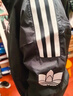 adidas宽松日常舒适运动夹克外套男女春季新款阿迪达斯官方三叶草 黑色   M 实拍图