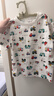 巴拉巴拉童装儿童短袖t恤男童女童2026新款夏装纯棉速干亲子装上衣青少年 绿红色调00346 100 实拍图