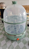 九阳（Joyoung）煮蛋器多功能智能蒸蛋器 14个蛋量 ZD14-GE140（飞泉绿） 实拍图