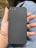 夜凡 适用于苹果6s手机壳磨砂软壳iPhone6splus硅胶防摔保护套全包镜头防指纹简约耐脏带挂绳 【质感黑】-防摔防指纹-配挂绳 苹果6/6s-4.7英寸 实拍图