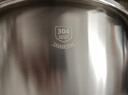 炊大皇 不锈钢盆筛五件套304钢加大加厚洗菜盆沥水和面盆沙拉拌菜调料盆 实拍图