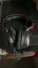 极度未知（HYPERX）Cloud II 飓风2黑红 有线 虚拟7.1环绕音 听声辨位 头戴式电竞耳机 适配三角洲行动 实拍图