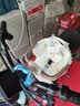 FGHGF电动车儿童座椅前置电瓶摩托车坐椅电车通用安全宝宝婴儿小孩坐凳 【米色加厚款】 安全坐垫+升降减震 8个月-3岁 实拍图