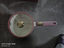 卡罗特奶锅辅食锅婴儿宝宝蒸煮一体陶瓷小汤锅不粘锅家用泡面18cm 实拍图