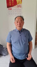 杉杉【凉感桑蚕丝】短袖T恤男士夏季透气通勤上衣体恤POLO衫男装款 实拍图