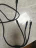130W车载充电器迷你隐藏式超级快充12V/24V点烟器转换车载闪充头 隐藏A+C【充电头+一拖三快充线】 实拍图