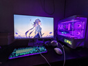 微星（MSI）白刃X32 MAG 274QRFW X32 27英寸2K320Hz HDR400 0.5msGTG 2K240Hz 快速IPS 白色游戏电竞显示器 实拍图