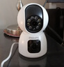 飞利浦（PHILIPS）摄像头家用监控器360度无死角带夜视全景监控无需连wifi终身免流量手机远程可对话室内高清监视器 WiFi版双摄+15天循环录像+多人分享观看 实拍图
