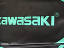 川崎（KAWASAKI）羽毛球拍双拍超轻碳素中杆攻守平衡令箭对拍 灰绿+暗紫（已穿线） 实拍图