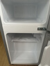 奥克斯小冰箱家用小型迷你冷藏冷冻两用出租房宿舍用节能省电寝室办公室电冰箱 【净化去味】126银色【高效保鲜 铜管速冷】22L 实拍图