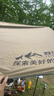 野徒者天幕黑胶帐篷天幕户外露营装备便携全套遮阳棚蝶形八角天幕旅行 黑胶3*3米【9㎡4-6人】 新升级加厚黑胶 实拍图