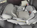 京东京造儿童安全座椅汽车0-6-12岁婴儿宝宝i-Safe双通风 商务舱3.0典雅灰 实拍图