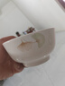 高颜值家用银杏时光米饭碗大面碗陶瓷餐具家用新骨瓷陶瓷碗 银杏时光 5英寸一个碗活动 实拍图