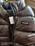 Abercrombie & Fitch男装25秋冬新款美式双拉链LOGO立领羽绒服外套132-5199 棕色 XL (180/116A) 实拍图