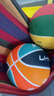 李宁（LI-NING）篮球儿童5号比赛室内外耐磨水泥地幼儿小学生青少年户外橡胶五号 实拍图
