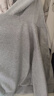 真维斯（Jeanswest）卫衣男款秋季320g重磅棉外套男士男生潮流字母拉链开衫上衣 实拍图