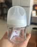 贝亲（Pigeon）【新生儿第一个奶瓶】玻璃奶瓶宽口径奶瓶80ml SS号奶嘴 0月+ 实拍图