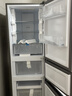 海尔（Haier）「真省电」217L三门家用小户型冰箱抗菌净味一级能效风冷无霜星辉银BCD-217WGHC3E9S9国家补贴 实拍图