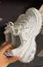 斯凯奇（Skechers）女鞋春季厚底老爹鞋百搭软底舒适外穿运动鞋11959 实拍图