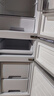 美的（Midea）220L三门冰箱灰色一级能效租房家用客厅宿舍小冰箱三开门低耗省电低音运行MR-231T【国家补贴】 实拍图