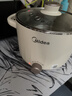 美的（Midea）电煮锅 0涂层不锈钢 宿舍小电锅 多功能家用宿舍泡面小火锅 2.6L蒸煮一体电热锅 XZC2066G 配蒸笼 实拍图